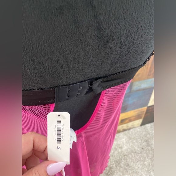 Medium pink bow babydoll - Picture 7 of 7